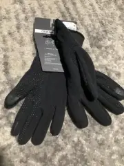 Adidas Men's Gloves, AWP Comfy Tech Fleece Running, Black Size M/L