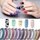 Mixed Colors DIY Tape Stickers Decoration Nail Art Striping Line 1/2/3mm