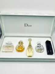 LES PARFUMS DE DIOR BY CHRISTIAN DIOR 5ML X5 MINI EDP & EDT SPLASH(NEW WITH BOX)