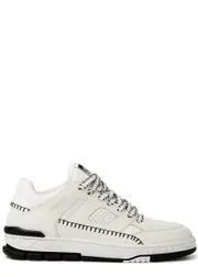 Axel Arigato Area Lo Panelled Leather Sneakers - White - 40 (IT40 / UK6) 40 (IT40 / UK6)