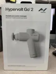 Hyperice 55205 001-00 Hypervolt Go 2 Portable Percussion Massager Arctic Gray