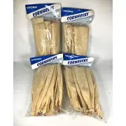 Lot 4 Craft World Cornhusks 4 Ounce Vtg Dolls Wreaths Fall Décor New Old Stock