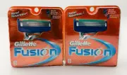 gillette fusion refill razor blade cartidges 16 count scuffed packaging