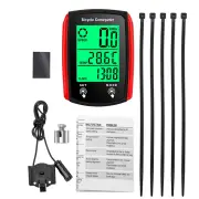 XANES Waterproof Bicycle Computer LCD Display Wired Speedometer Odometer Cycling Digital Bike Monitor