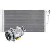 For Mini Coope AC Compressor w/ A/C Condenser & Drier CSW (for: Mini)