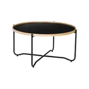 Modern Furniture TANIX Coffee Table - Round - Black