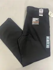 DOCKERS Signature Khaki D2 Flat Front Pant Straight Fit Size 38W 34L