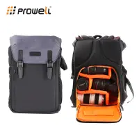 在飛比找PChome24h購物優惠-【Prowell】一機多鏡相機後背包 專業攝影背包 單眼相機