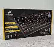 Corsair K63 CH9115020NA Compact Mechanical Gaming Keyboard - NEW Sealed
