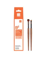 Dr Botanicals Unisex 6.2oz Coffee Ground Set Of 2 Eye Brushes Twin Pack