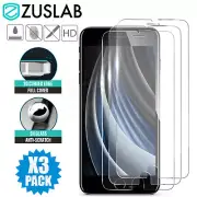 For Apple iPhone SE 2022 3rd Gen 7 8 Tempered Glass Screen Protector 3 Pack