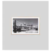 Brooklyn Bridge at Night Print