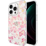 KSNY Protective Magsafe Case for iPhone 15 Pro (Flowerbed Pink)