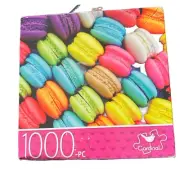 Macaroon Jigsaw Puzzle 1000 Pieces Colorful 22x14” New Sealed Cardinal