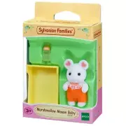 Sylvanian Families Family Marshmallow Mouse Baby Toy New in Box 5336