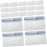 COHEALI 50pcs Windowless Security Mailing Envelopes Self-Seal Business Envelopes Sturdy Paper Tinted Peel Seal Documents Safe