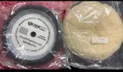 TCP Global 8” Finishing Pad 8” 100% Wool Buffing Pad Both New & 6” Polishing Pad