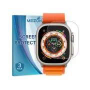 3 Pack MEZON Apple Watch Ultra (49 mm) Ultra Clear TPU Film Screen Protectors