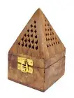 Dhoop Batti Stand/Incense Agarbatti Holder Wooden Pyramid Shape Incense Burner