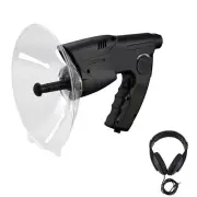 Outdoor Dish Sound Amplifier Voice Recorder Bird Watching Listening Device AU
