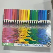 Springbok 500 Piece Puzzle PENCIL PUSHERS - SEALED