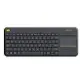 [2美國直購] Logitech K400 Plus Wireless Touch TV Keyboard