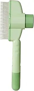 Comb for Dogs - Self-Cleaning Pet Massaging Brush | Multifunctional Dog Comb Massager Pet Hair Shedding Cleaning Tool for Kitten Puppy Bath