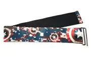 CAPTAIN AMERICA Digi Pixel Army Camo Marvel Cinch Waist Belt Band 28-52 in.