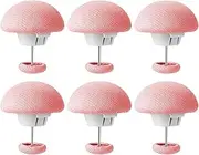 Compact Duvet Clips - 6X Tablecloths Tightener Pin - Multi-Functional Portable Sheet Fasteners Clamp for Thick Fabrics, Quilts, Back Cushions