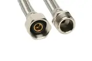 255294 Water Flex Flexible Connector Hose Mixer Hose Ext Stainless Steel 225mm
