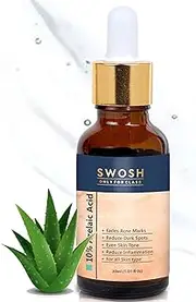 SWOSH 10% Azelaic Acid Serum For Face(30ML) Natural Moisturizer For Healthy & Glowing Skin