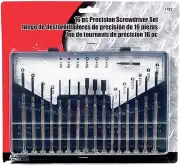 16 PC Precision SCREWDRIVER Set Project Pro New 1422 NEW