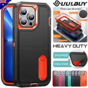 For iPhone 16 15 14 13 12 11 Pro Max XR 8/7/SE Case Shockproof Tough Stand Cover