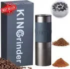 K2 Manual Coffee Grinder, 140 Settings, Steel Burr Mill, 25g Capacity