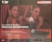 Tyler Audio Dual Channel RF Frequency Wireless Microphones TWM301