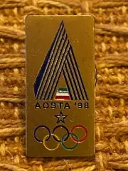 AOSTA 1998 OLYMPIC BID PIN