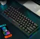K620電競有線機械鍵盤TYPE-C熱插拔RGB發光青軸游戲藍牙機械鍵盤 全館免運