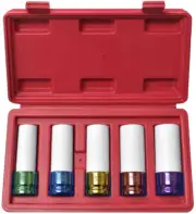 5pc Mag Wheel Impact Socket set PT12503