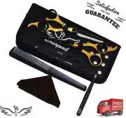 6.5" Salon Hair Scissors Set Barber Hair Cutting Shears Hairdressing Styling Kit