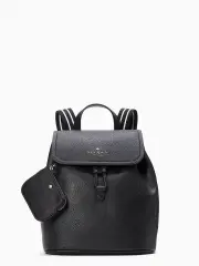 Rosie Pebbled Leather Medium Flap Backpack