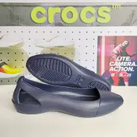 在飛比找蝦皮購物優惠-Crocs女鞋卡駱馳夏季新款仙安娜休閒平底鞋淺口涼鞋2028