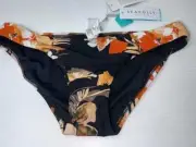 NEW WITH TAGS SEAFOLLY LADIES BORA BORA HIPSTER BIKINI PANTS SIZE 16
