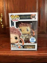 Funko POP! Jujutsu Kaisen Yuji Itadori #1645 Funko Shop Exclusive + Protector!