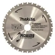 MAKITA 150mm 32T TCT Circular Saw Blade for Metal Cutting - SPECIALIZED B-47117