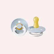 Night Glow Dummy Duo - Baby Blue by Bibs Dummies | the memo