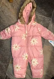 Carter's Infant Snowsuit Size 3 Months Girls