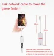 iOS to RJ45 Ethernet LAN Wired Network Adapter Cable for iPhone 13 12 11 X iPAD