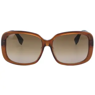 FENDI 墨鏡 太陽眼鏡(透明咖啡色)FF0071FS