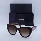 PRADA PR14WS 2AU6S1 Havana/Brown Gradient 52-20-140 Sunglasses New Authentic