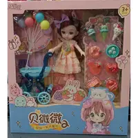 在飛比找蝦皮購物優惠-快速出貨  羅莉芭比+氣球推車+配件  洋娃娃玩具組   貝